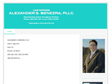 Tablet Screenshot of benezralawaz.com